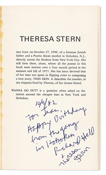 THERESA STERN [aka RICHARD HELL & TOM VERLAINE] Wanna Go Out?